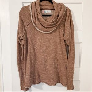 Free People Funnel Neck Sweater